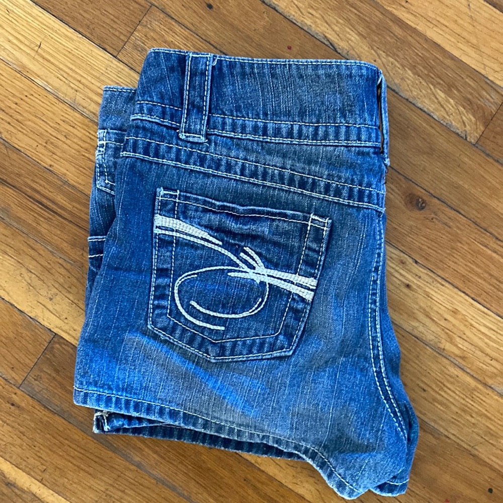 Denim shorts